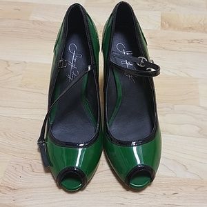Shoes of Prey Green Heel